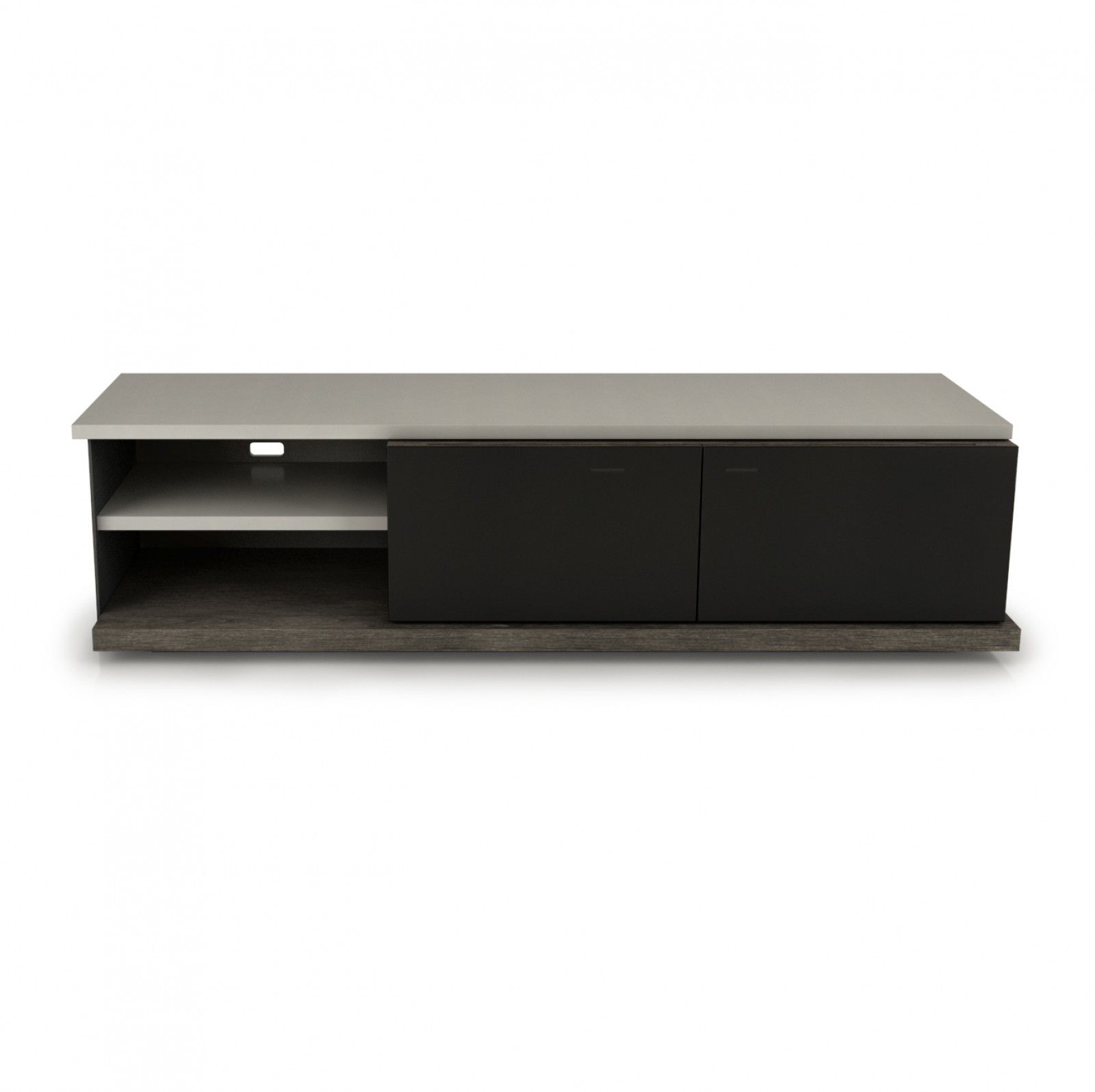 Illustré en Anthracite 21, Argile 331 et Acier noir 624 Base Média