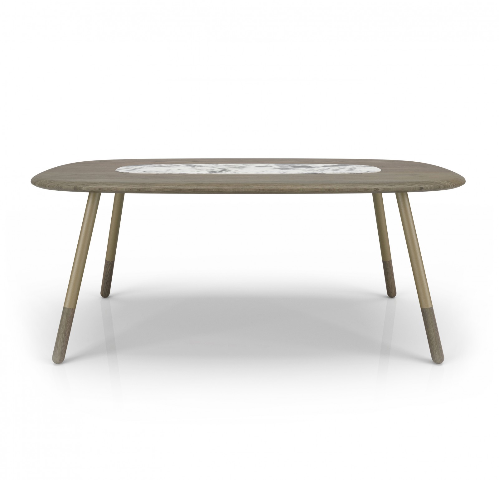 78'' Table with natural stone