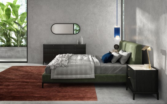 Shown in blackened Birch 23, Calacatta ceramic top 921 and in Velvety fabric VY032. Shown in blackened Birch 23, Calacatta ceramic top 921 and in Velvety fabric VY032.