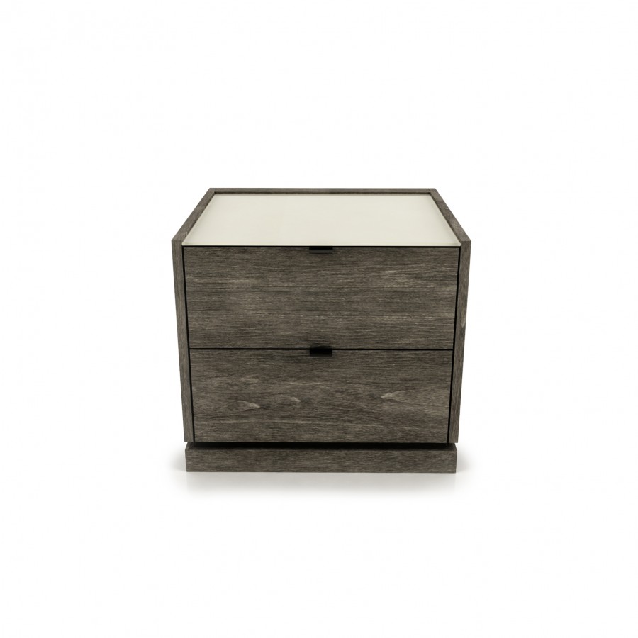 Shown in anthracite 21 and cream 321 Night Table