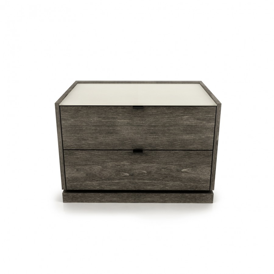 Shown in anthracite 21 and cream 321 Night Table