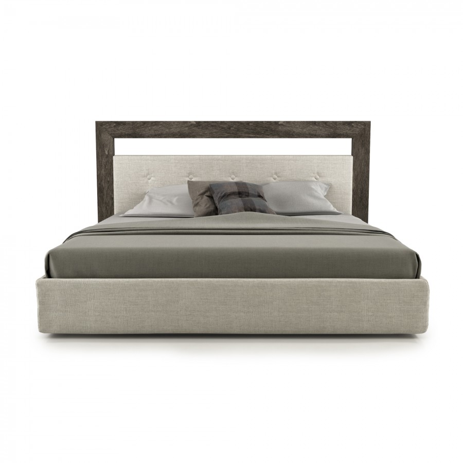 Upholstered bed, queen / king