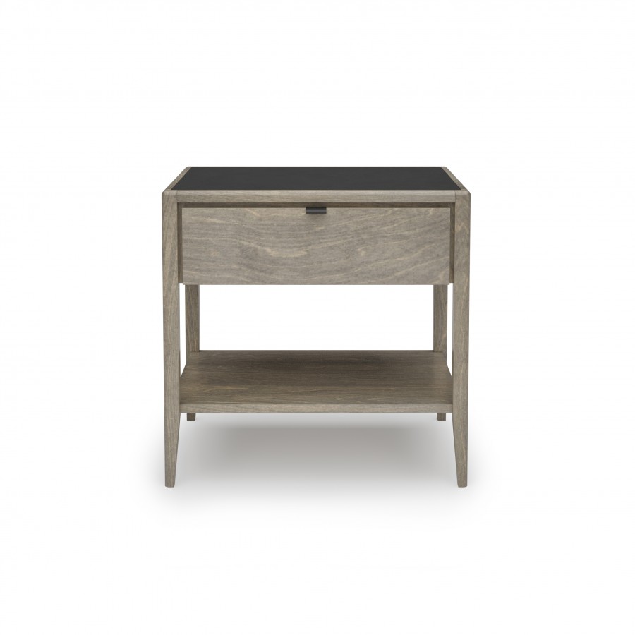 Shown in birch 005 1 drawer nighstand