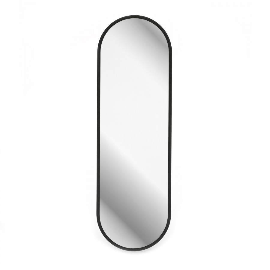 Shown in blackened birch #23 Oval mirror