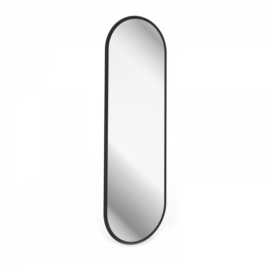 Shown in blackened birch #23 Oval mirror