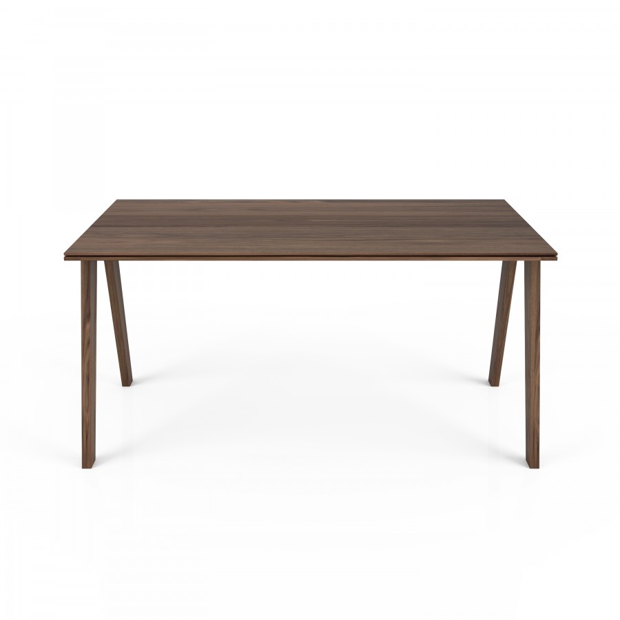 Wood top desk