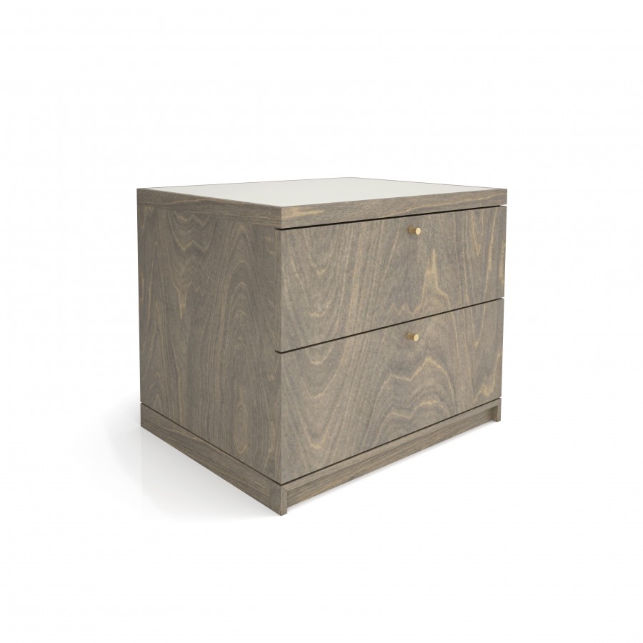 2 drawer nightstand